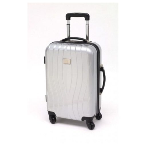 St. Tropez gurulós bőrönd, ezüst