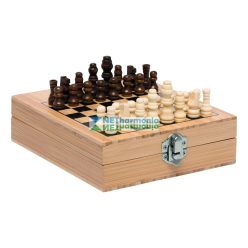 BAMBOO CHESS boros szett sakkjátékkal