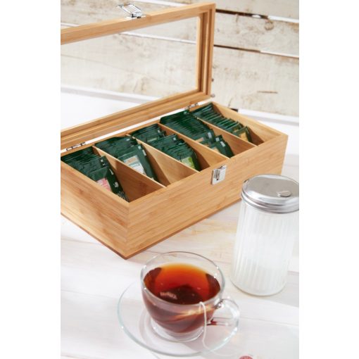 TEA LOUNGE teakínáló, tároló doboz