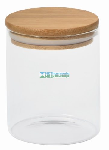 ECO STORAGE üveg tároló, kapacitása: kb. 450 ml