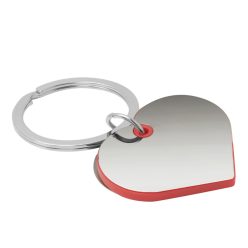 EVERLASTING LOVE kulcstartóezüst, vörös