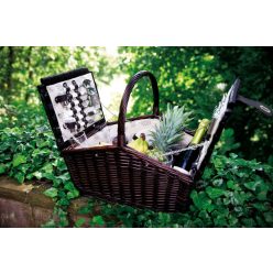 Richmond Park fonott piknik kosár, 4 személyes