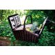 Richmond Park fonott piknik kosár, 4 személyes
