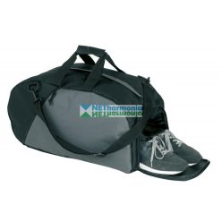 RELAX GYM sporttáska, fekete, szürke