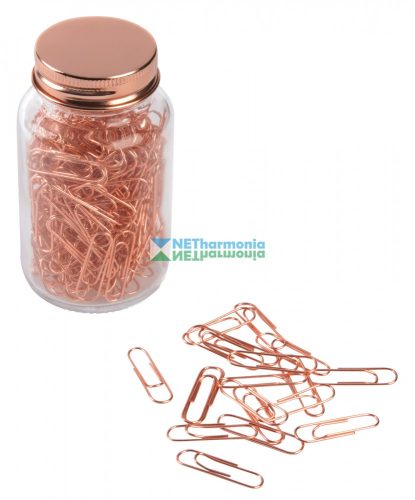 COPPER CLIP gemkapcsok üvegben