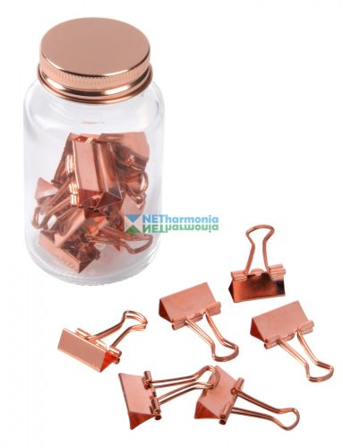 COPPER CLAMP iratcsipeszek üvegben