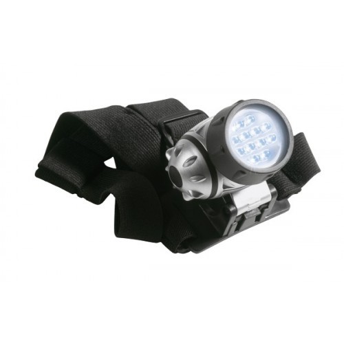 Villogó fej lámpa 12 LED-del
