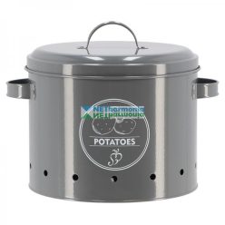 Burgonyatároló, sötétszürke, 5,94 literes