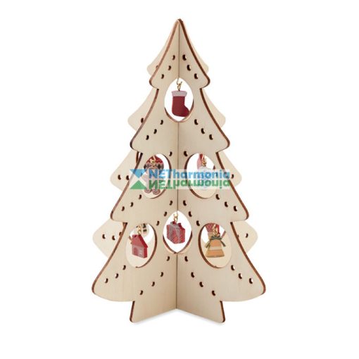 SILUETA fábol készült karácsonyfa