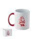 FESTIMUG kerámia bögre karácsonyi mintával