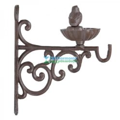 Öntöttvas fali madáretető és itató konzol akasztó, S