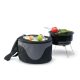 BBQ hűtőtáska fém grillel