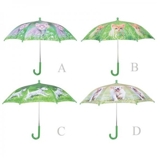 Háziállatos gyerek esernyők 