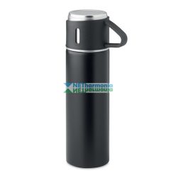 TONIA duplafalú, rozsdamentes acél termoszpalack, 420 ml