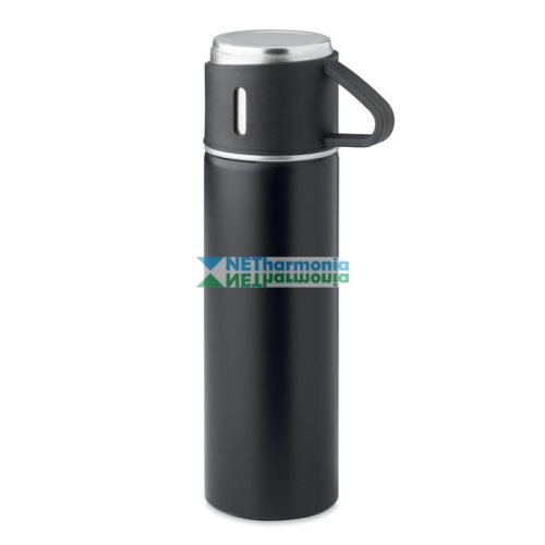 TONIA duplafalú, rozsdamentes acél termoszpalack, 420 ml