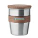 WALNUT szimplafalú pohár újrahasznosított rozsdamentes acélból, 350 ml