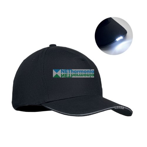 LUZCAP baseball sapka, LED világítással