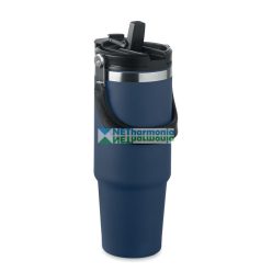   Duplafalú pohár újrahasznosított rozsdamentes acélból, 850 ml