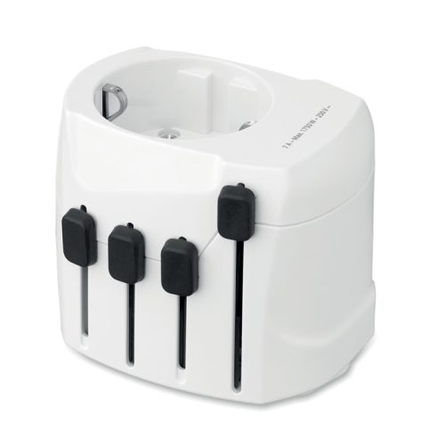 PRO 3-POLE univerzális, 3 pólusú utazó adapter 