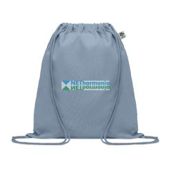 YUKI NATUR&COLOUR biopamut húzózsinóros táska