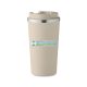 BRACE + duplafalú rozsdamentes acél pohár PP fedéllel, 510 ml