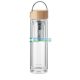BATAMI duplafalú palack boroszilikát üvegből, 400 ml