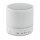 ROUND WHITE kerek Bluetooth hangszóró