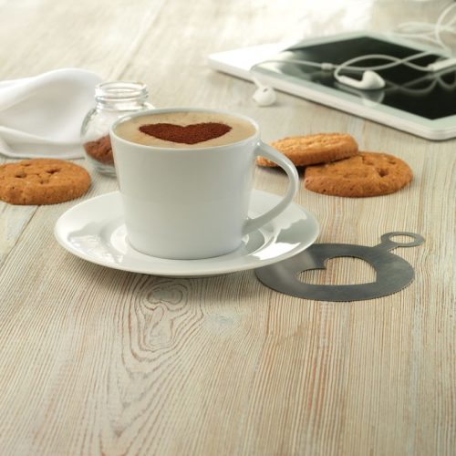 PARIS cappuccino csésze és csészealj