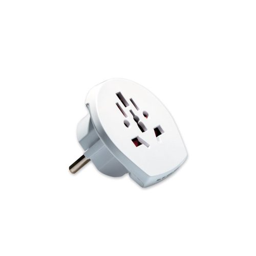 WORLD TO EU, 3-POLE SKROSS adapter 