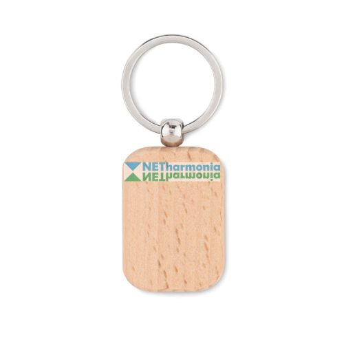 POTY WOOD  fa kulcstartó