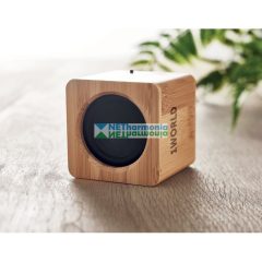AUDIO 5.0 vezeték nélküli hangszóró bambusz házban