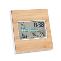 TURKU időjárásjelző bambusz fronttal