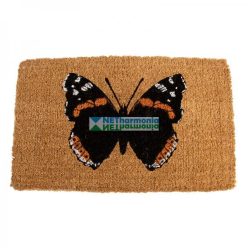 Lepke mintás kókuszrost lábtörlő, 75 x 45 cm 