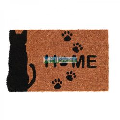Home feliratos, cicás kókuszrost lábtörlő 75x45 cm