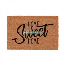 Home sweet home feliratos kókuszrost lábtörlő, 60x40 cm