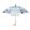 Tengerpart mintás esernyő 