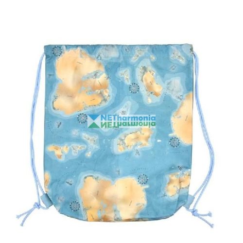 Tengerpart mintás táska 