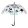 Felhő mintás átlátszó esernyő, 83 cm átmérőjű