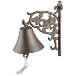 Rózsa mintás kolomp 