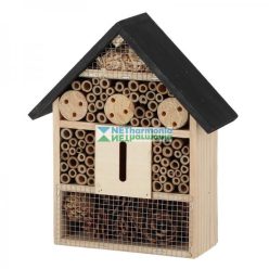 Rovarhotel, fekete tetővel, 24,5 x 29 cm